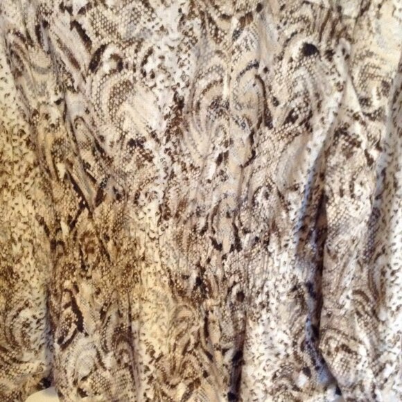 Laura Plus Petites Women's Animal Snakeskin Print Jacket Blazer Size 20 - Picture 5 of 8